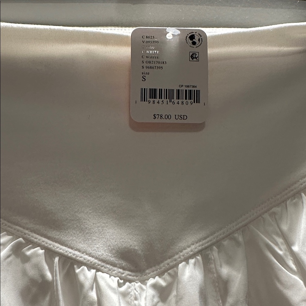 NWT FP MovementWomen's In The the Swing White Pleated Skort Sz Small - Picture 4 of 4